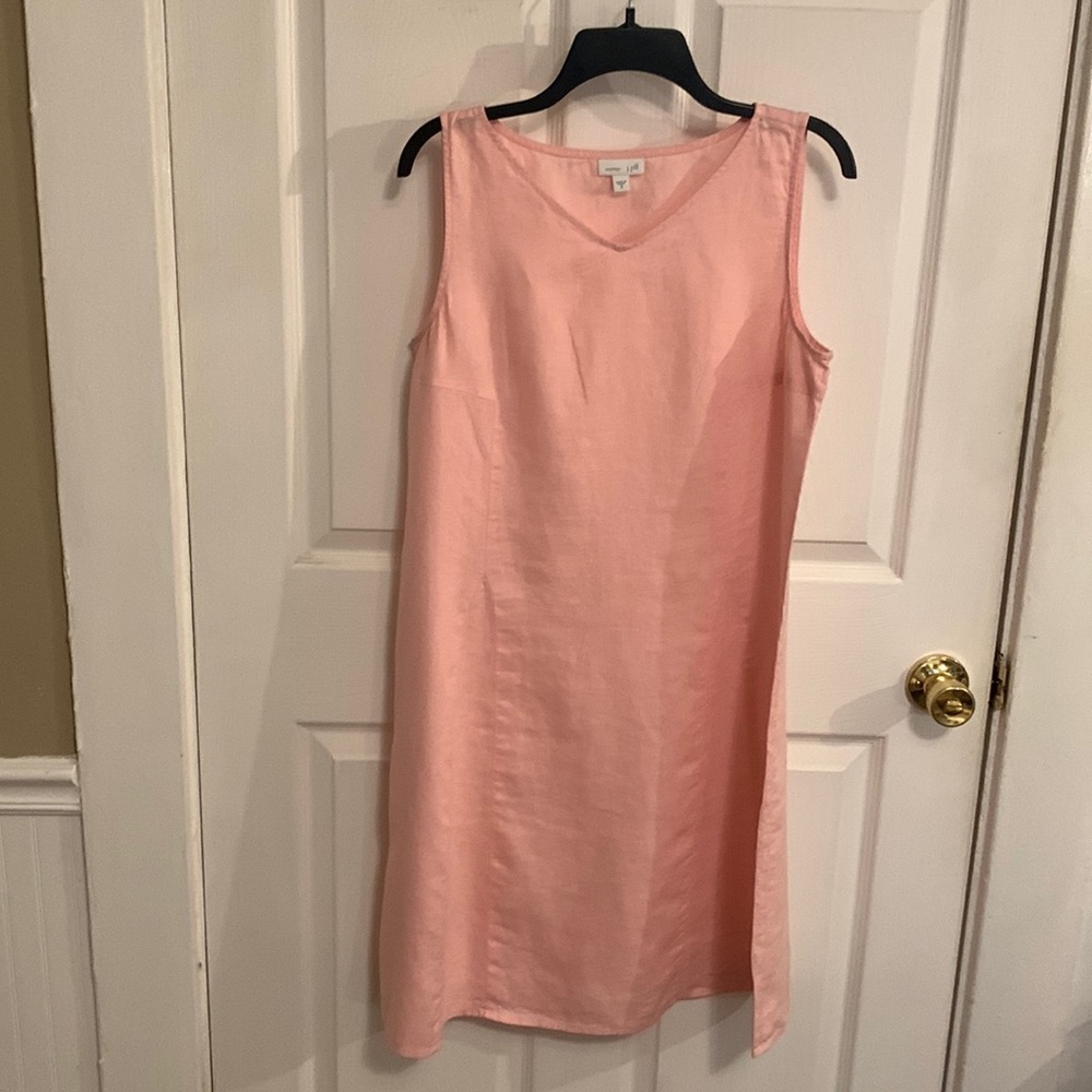 J.Jill Love Linen Sleeveless Midi Dress